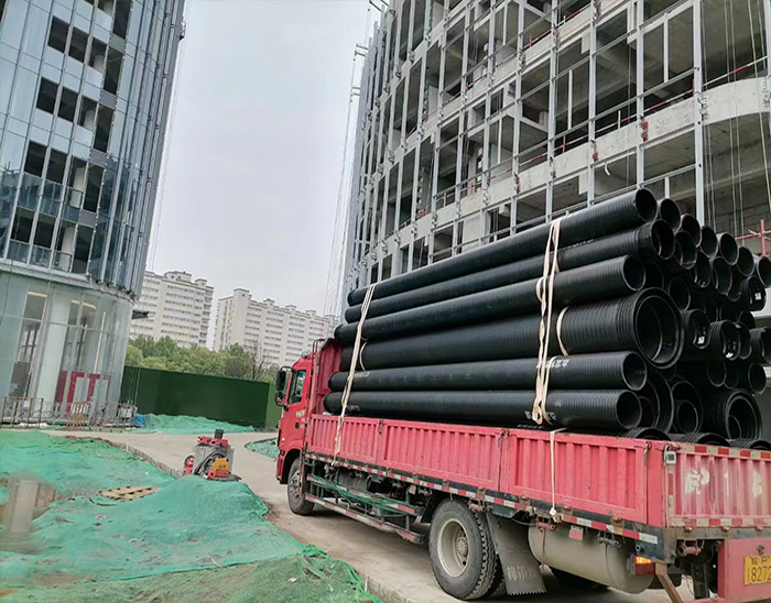 HDPE双壁缠绕管——南京鲁能公馆项目